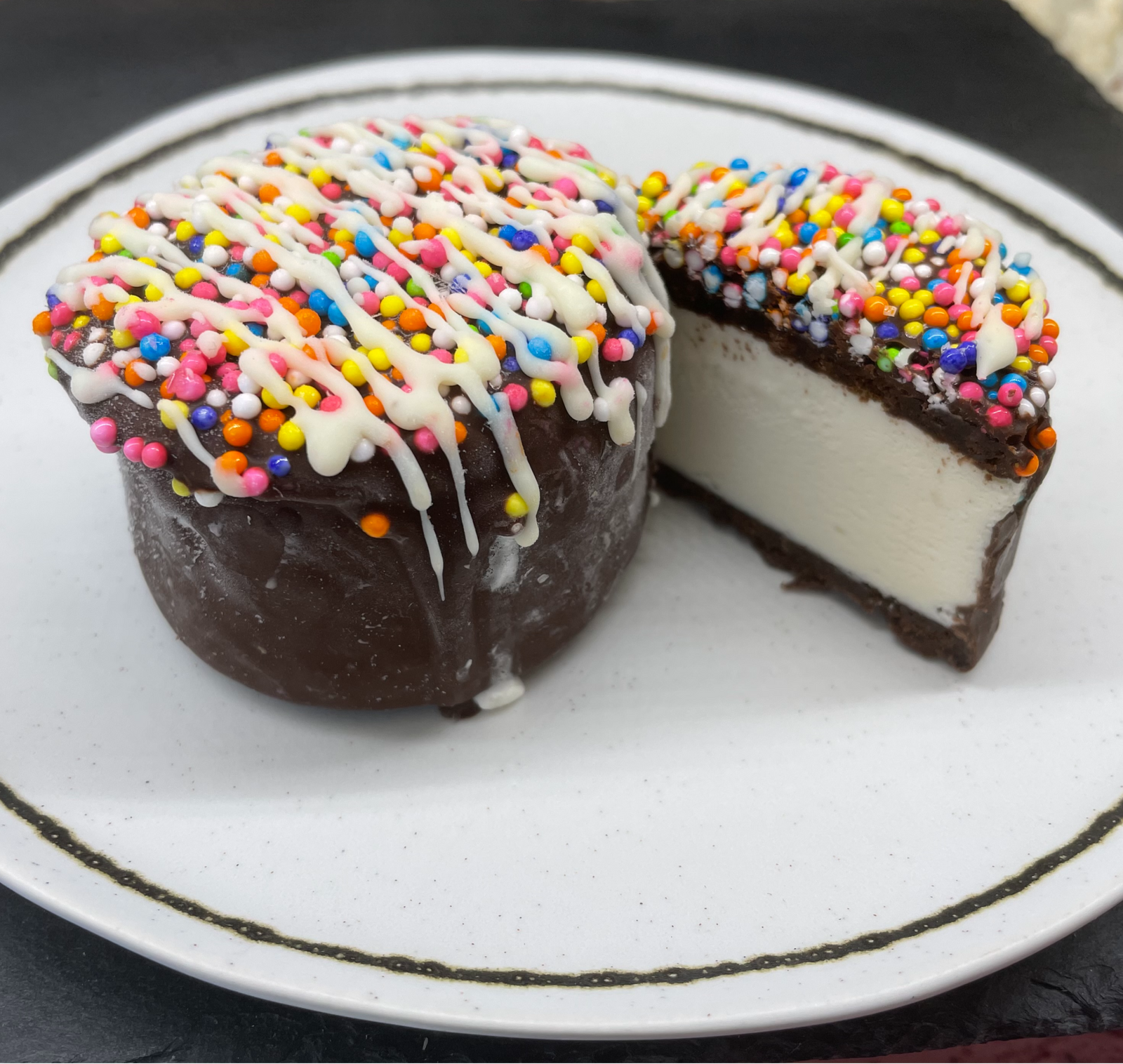 Alfajor de Helado de Vainilla